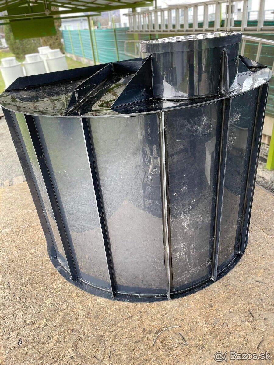 Vodomerná šachta, plastová žumpa, septik, čov, - 12