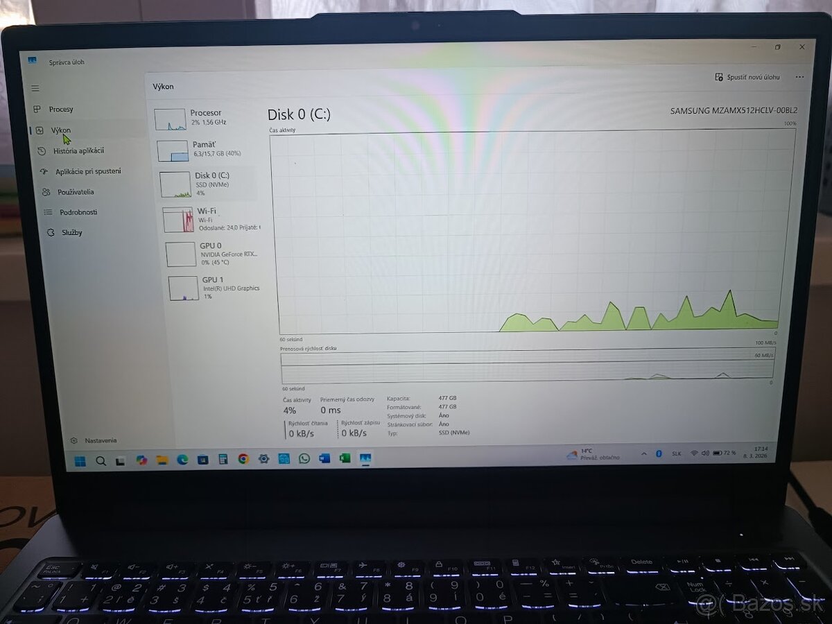 Lenovo LOQ 15 IAX9E-83LK - 12