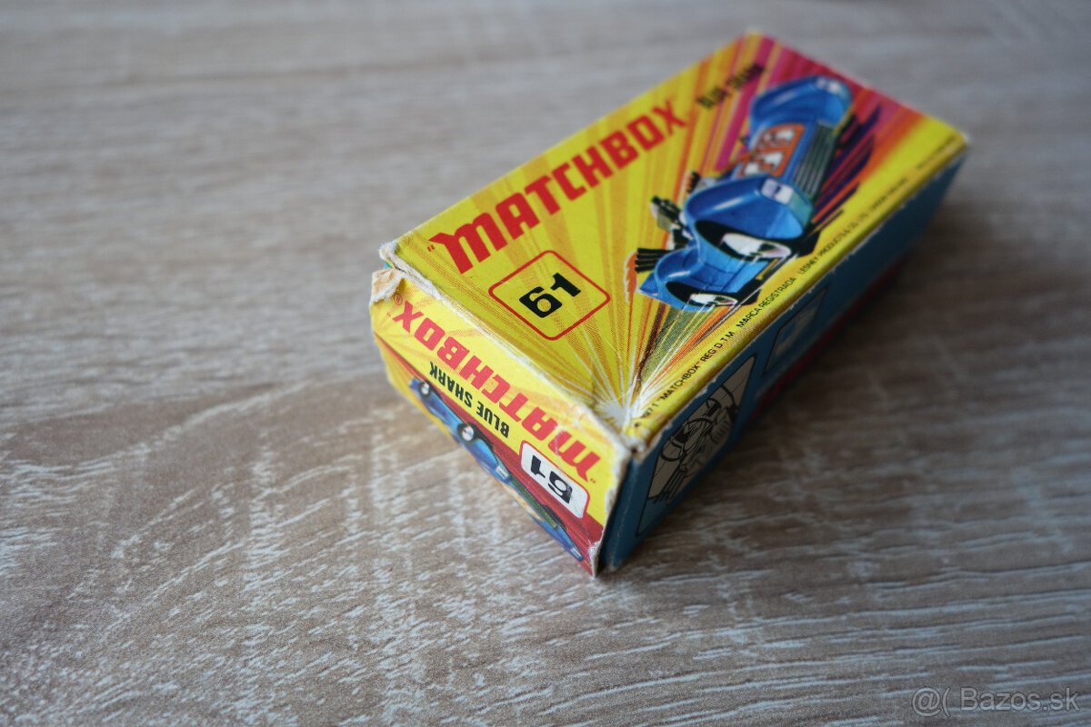 Matchbox Superfast No. 61 Blue Shark - 12