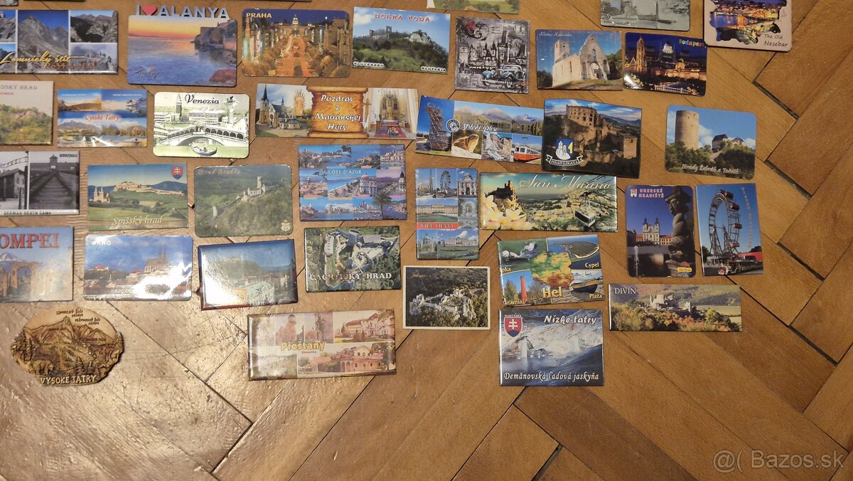 Predám všetky tieto magnetky - 12