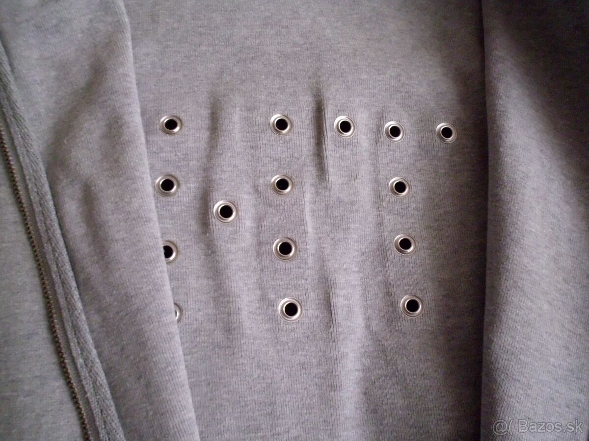 Tommy Hilfiger dámska mikina sivá S - 12