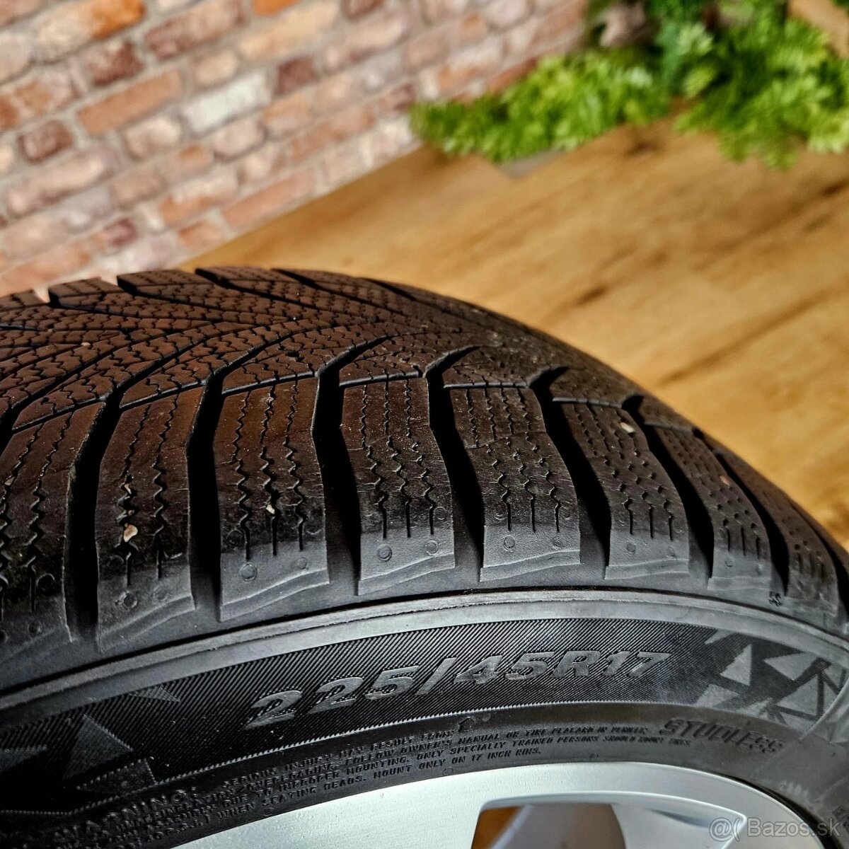 Alu R17 5x112 orig. VW Golf, Caddy, Jetta...+zimné 225/45R17 - 12