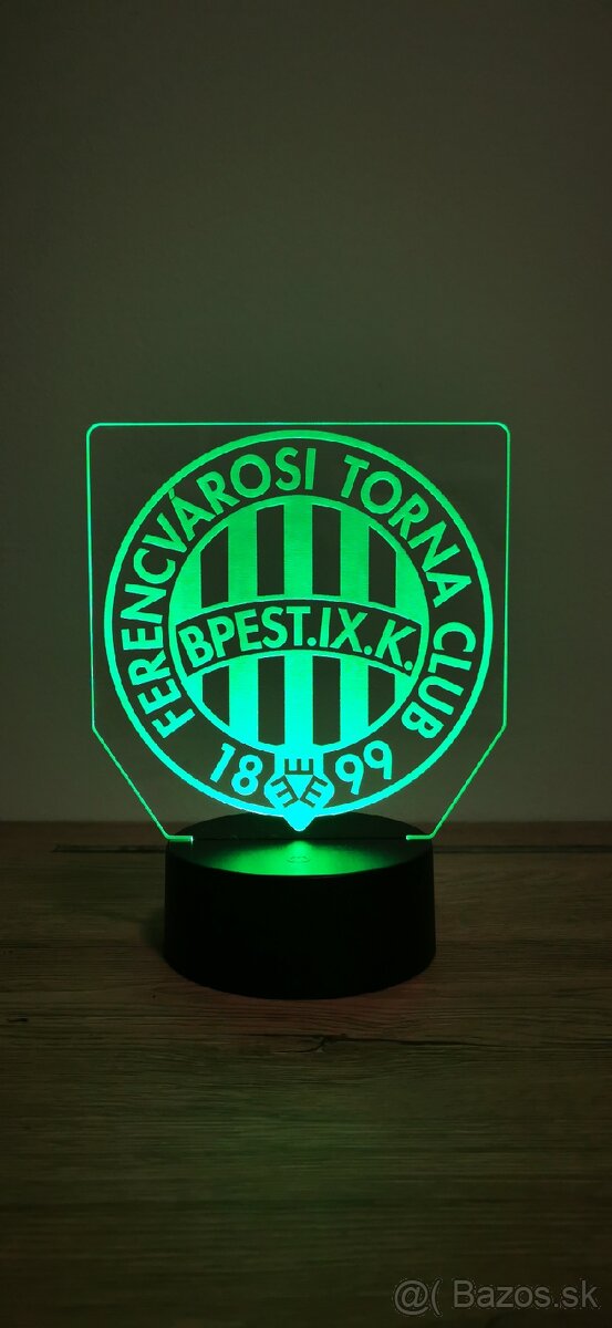 Led lampa s vlastným textom / logom - 12