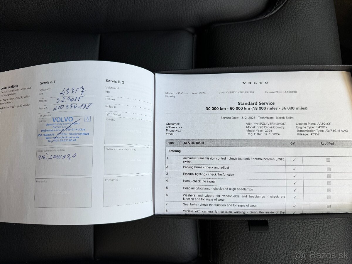 Volvo V90 Cross Country B5 AWD 2024 SK odpočet DPH - 12