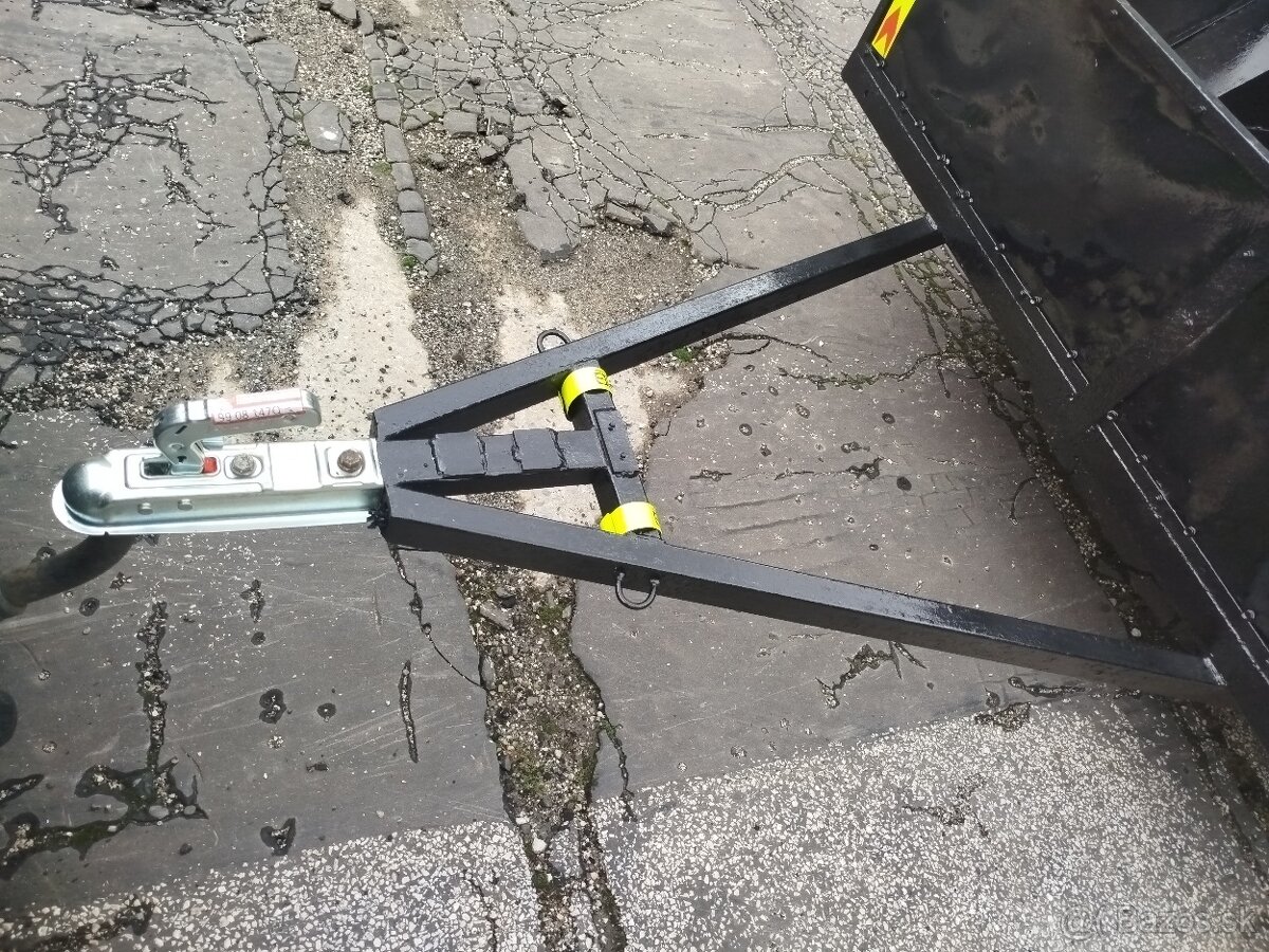 prívesný vozík / vlečku bez tp a špz Š-150 V-30cm D-200cm - 12