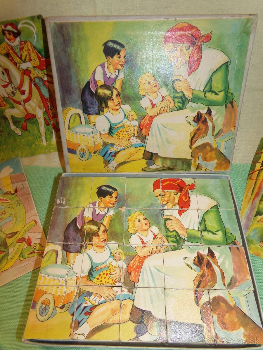 Retro KOCKY M. F. KVĚCHOVÁ - KRÁSNY STAV - 12