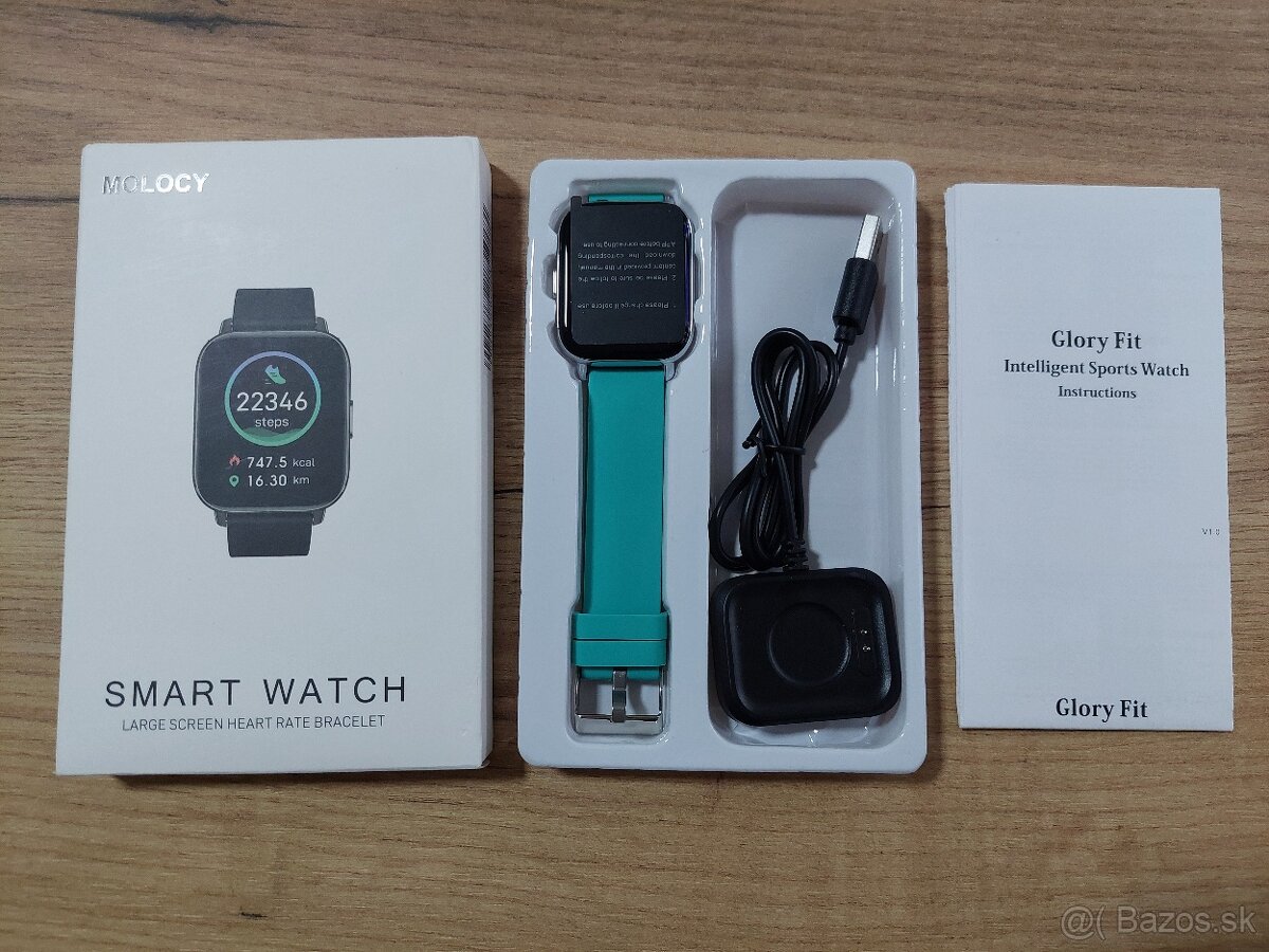 Chytré hodinky Molocy P32D - 1,69 "HD displej, IP68 - 12