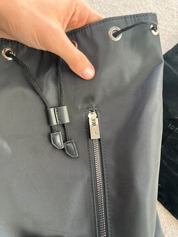 1017 Alyx 9SM Fold-Top Backpack - Black - 12