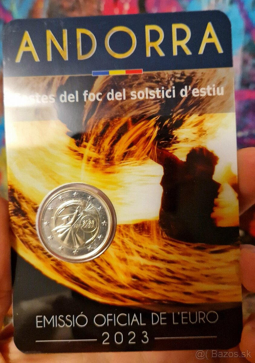 2eur.sk - pamätné 2€ euro Andorra - Proof + BU - 12