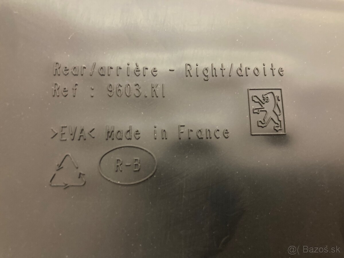 Lapače -zásterky Peugeot - 12