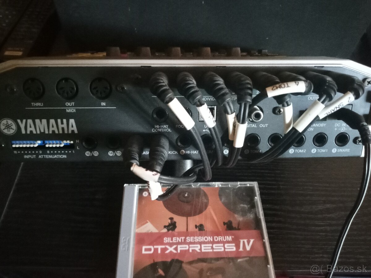 Predám el.bicie YAMAHA DTXtreme IIS - 12