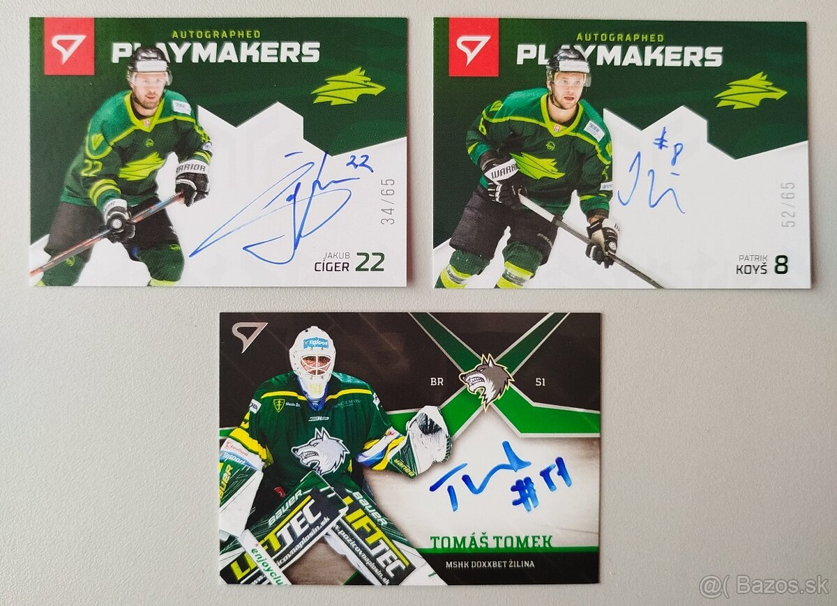 Hokejové kartičky TIPOS EXTRALIGA 2024/2025 - HC VLCI ŽILINA - 12