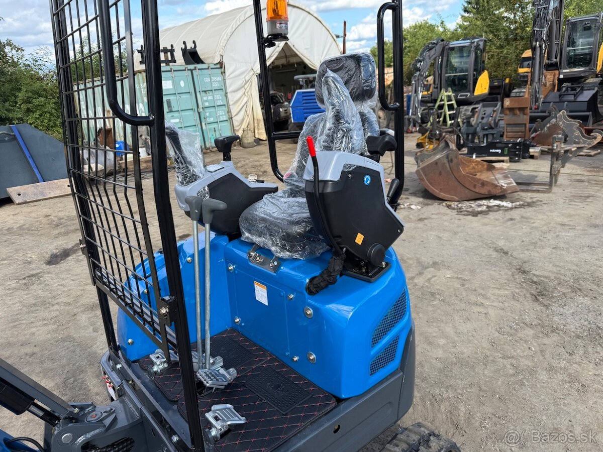 Minirypadlo RIPPA R15 ECO, motor kubota, nový stroj v záruce - 12