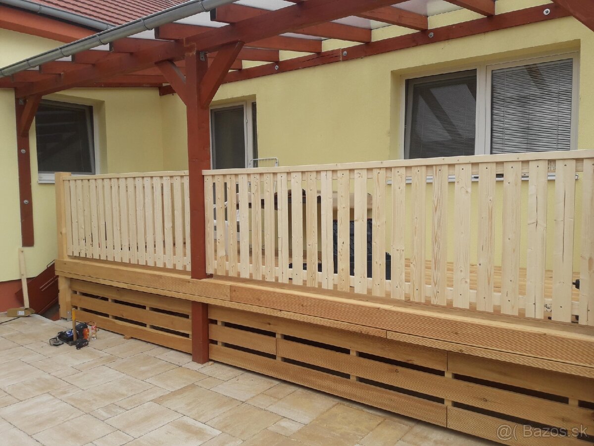 Drevené terasy a obklad. - 12