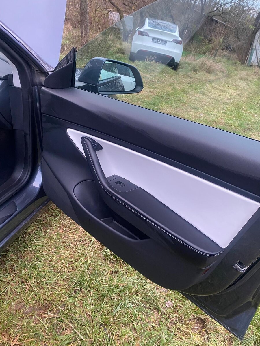 Tesla Model 3 LR, tepelné čerpadlo,bílý interiér,LED Matrix - 12