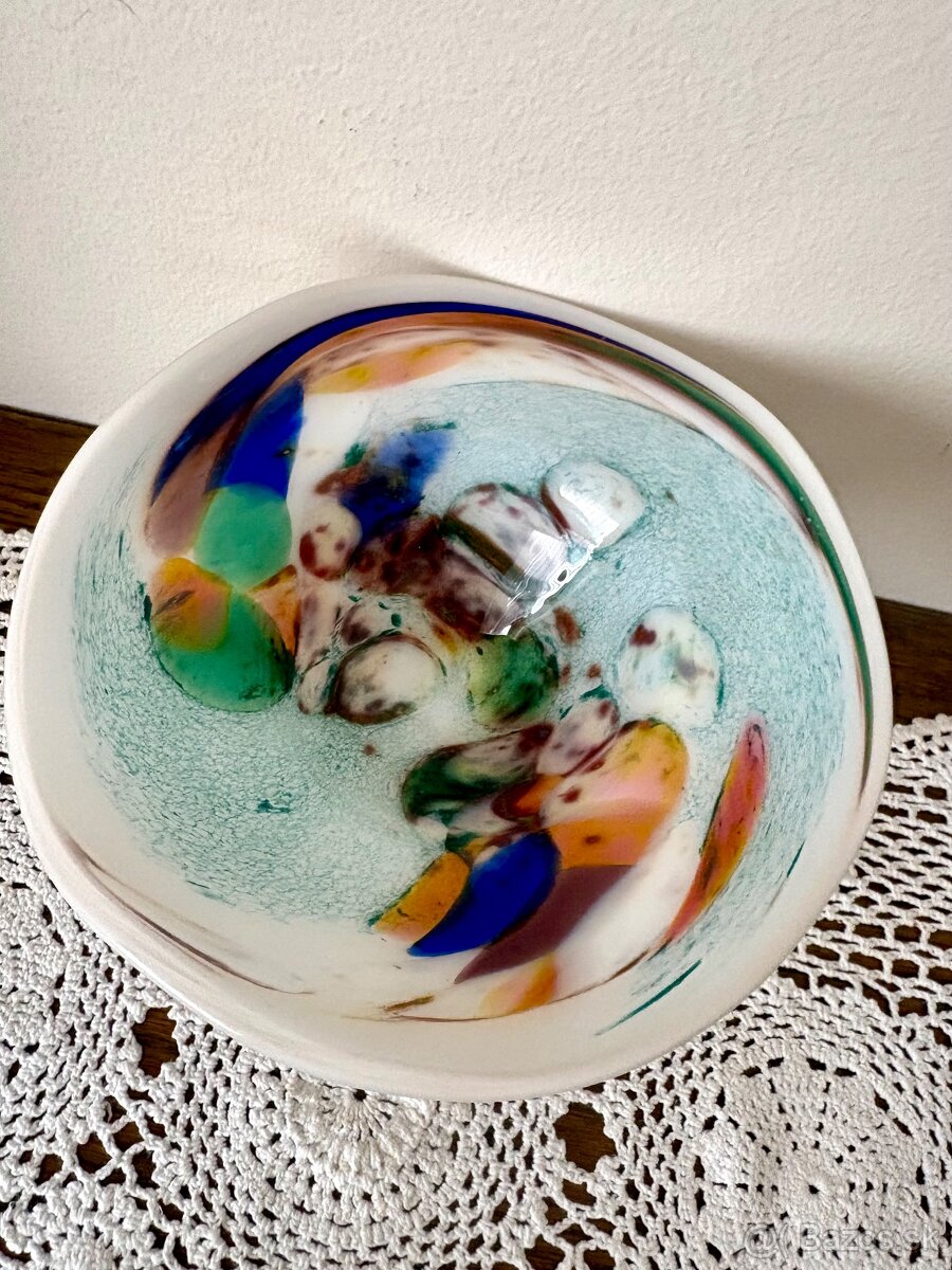 MODROBIELY PORCELÁN A SKLO DO ZBIERKY - 12