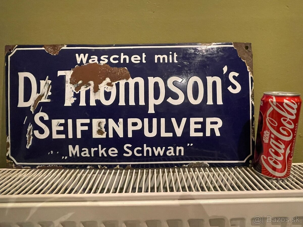 Staré reklamné smaltované tabule - 12