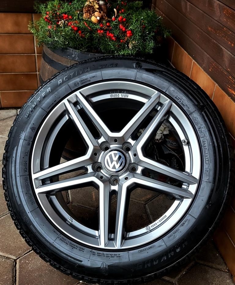 Alu R18 5x112 Mercedes GLA, GLB, GLK + zimné 235/55R18 - 12