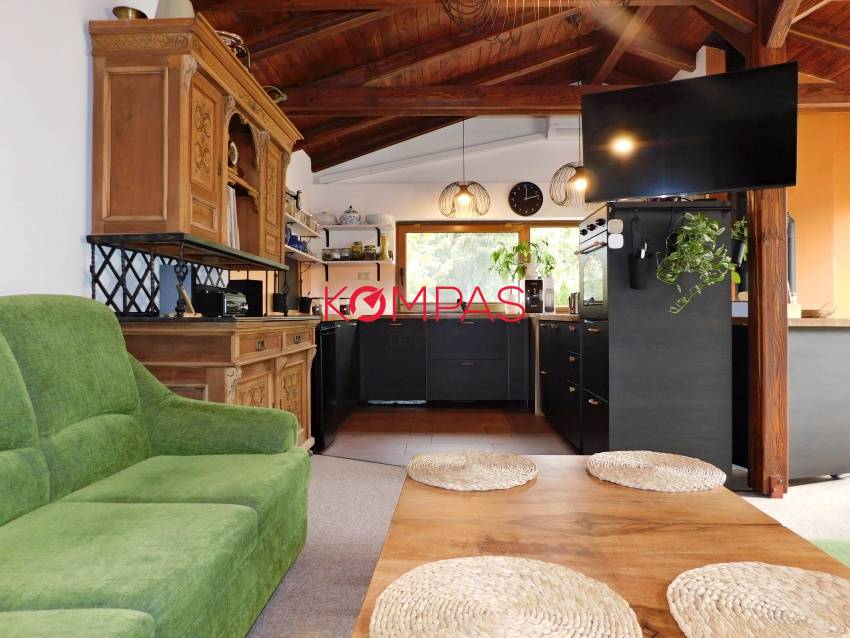 KRÁSNY RODINNÝ DOM SO ZÁHRADOU A DREVENÝM ALTÁNKOM V OBCI LU - 12