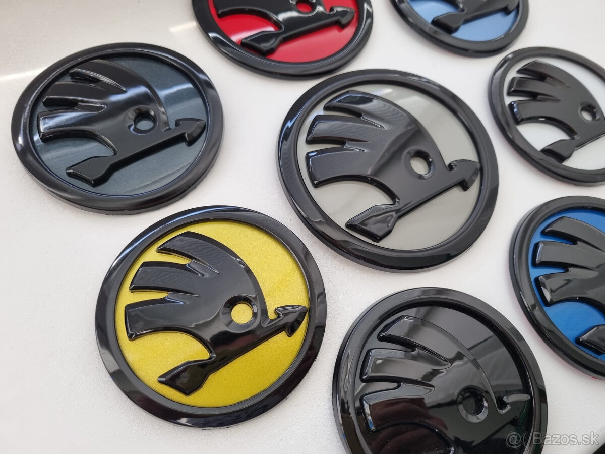 Farebné znaky - logo na ŠKODA - 12