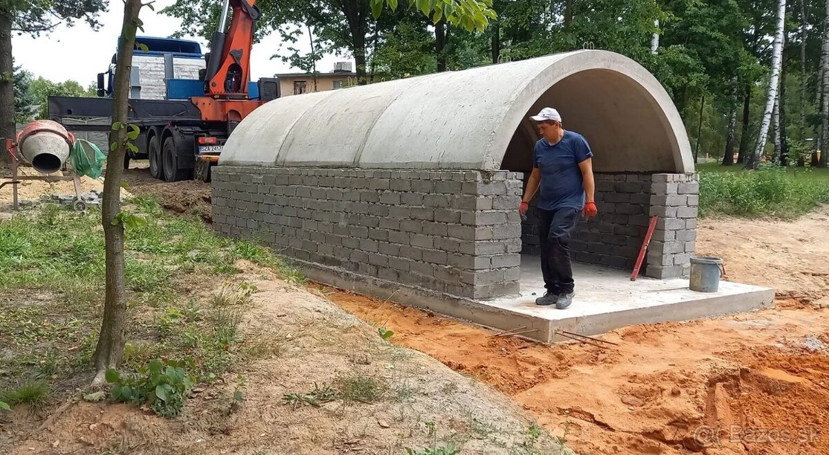 Klenbová železobetónová pivnica - 12