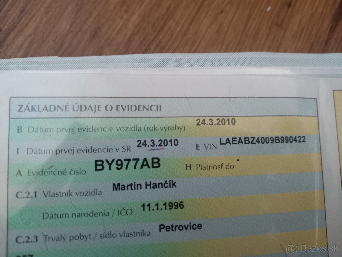 yuki 50 new speedy 78ccm kit na špz.. stav- sadnúť a jazdiť - 12