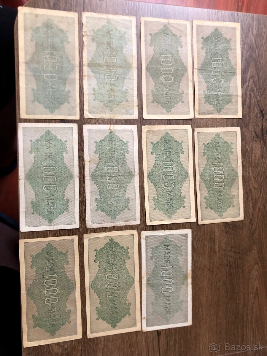 Bankovky DEUTSCHLAND 3 - 12