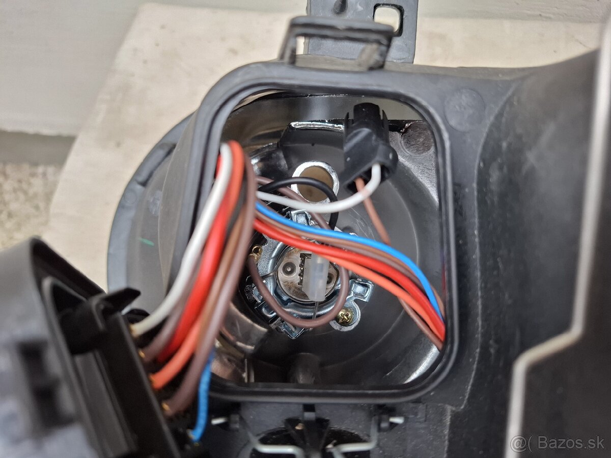 Sklenené predné svetlá golf 4 mk4 - 12