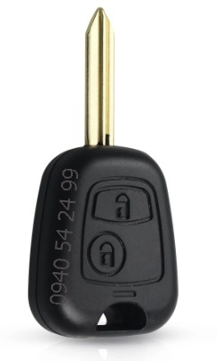 Peugeot & Citroen obal autokľúča - 12