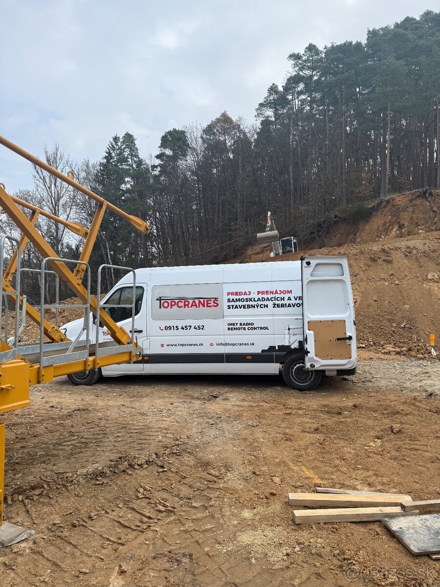 Vežový stavebný žeriav Soima 6018TL - 12