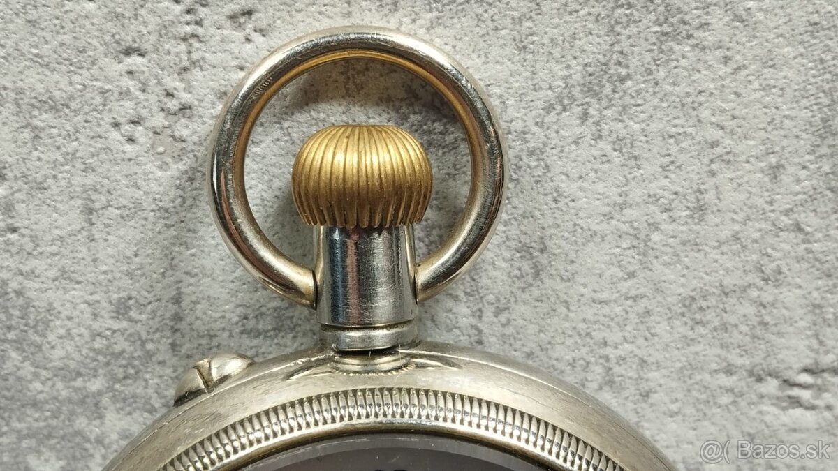 Velmi staré a velké kapesni hodinky - 127g - 12