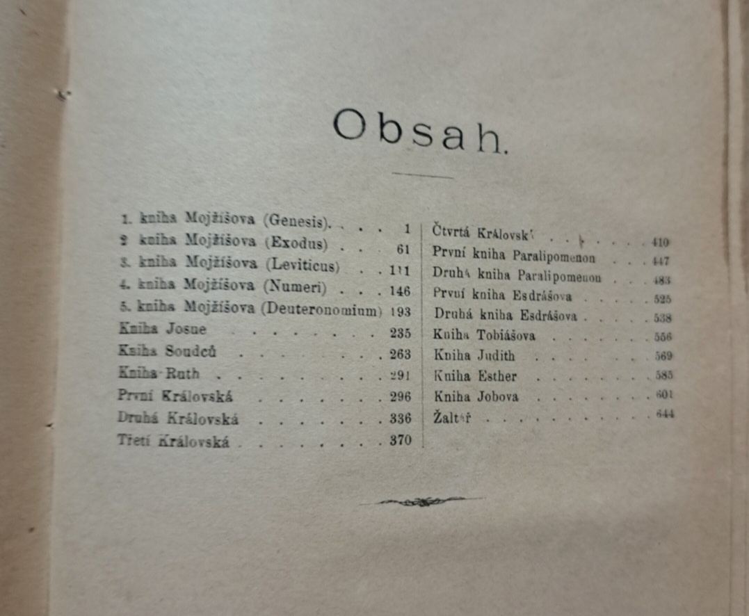 Starožitná Biblia Česká - 12