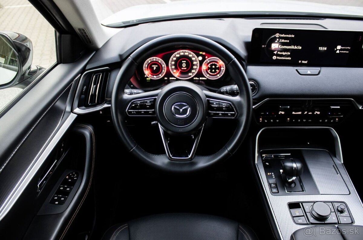 Mazda CX-60 2.5 e-Skyactiv PHEV Homura Plus, 141kW (2024) - 12