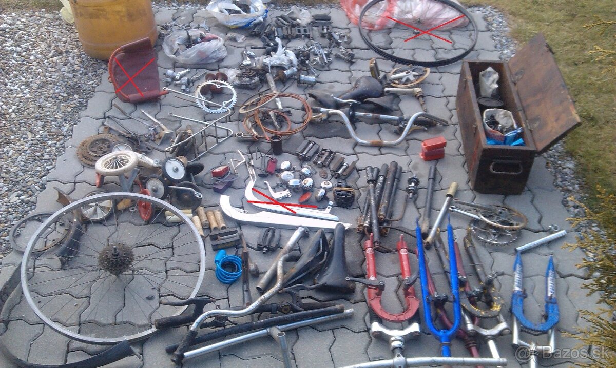 Retro staré bicykle. - 12