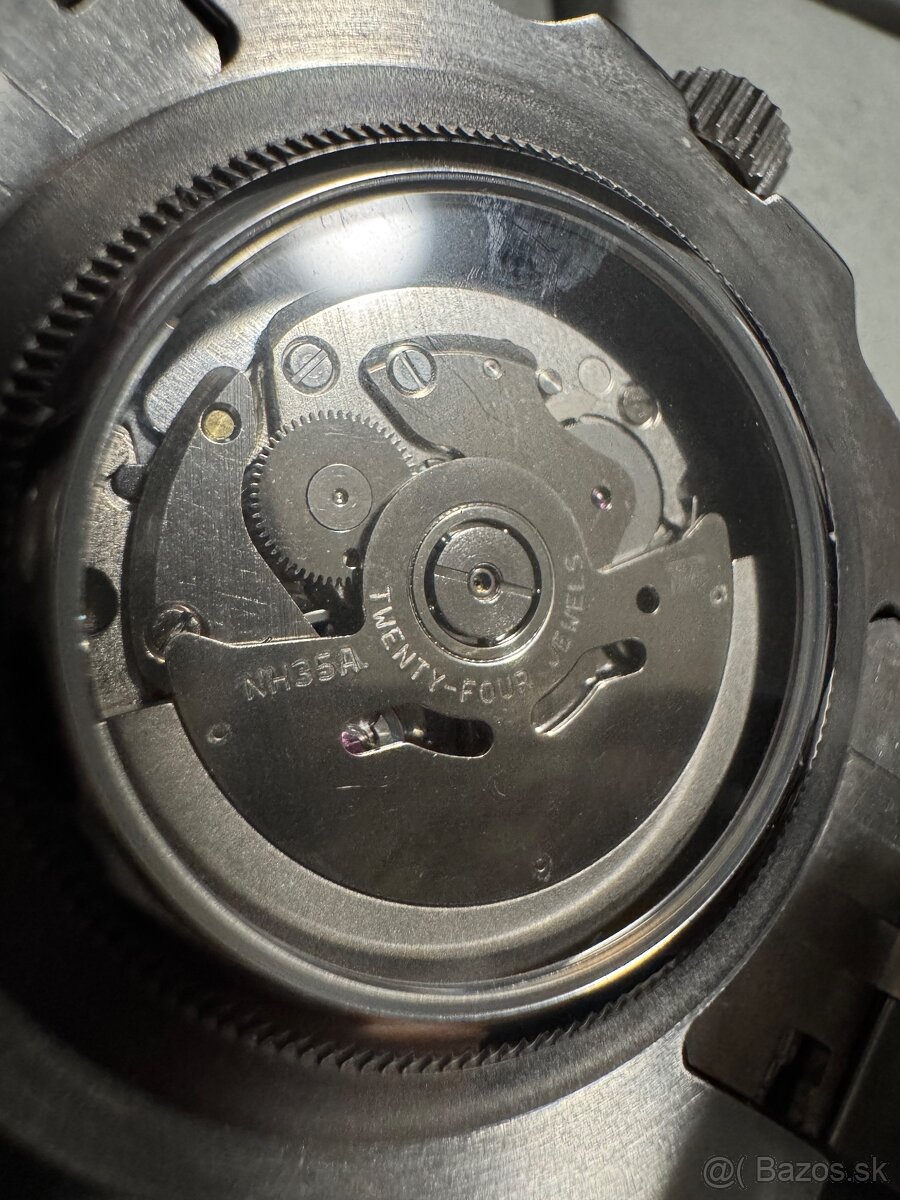 Seiko Custom Mod Watch Hodinky Submariner GMT - 12