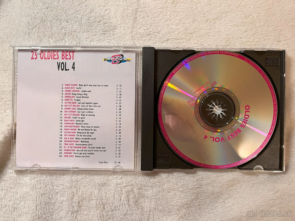 Predám kolekciu CD oldies - 12