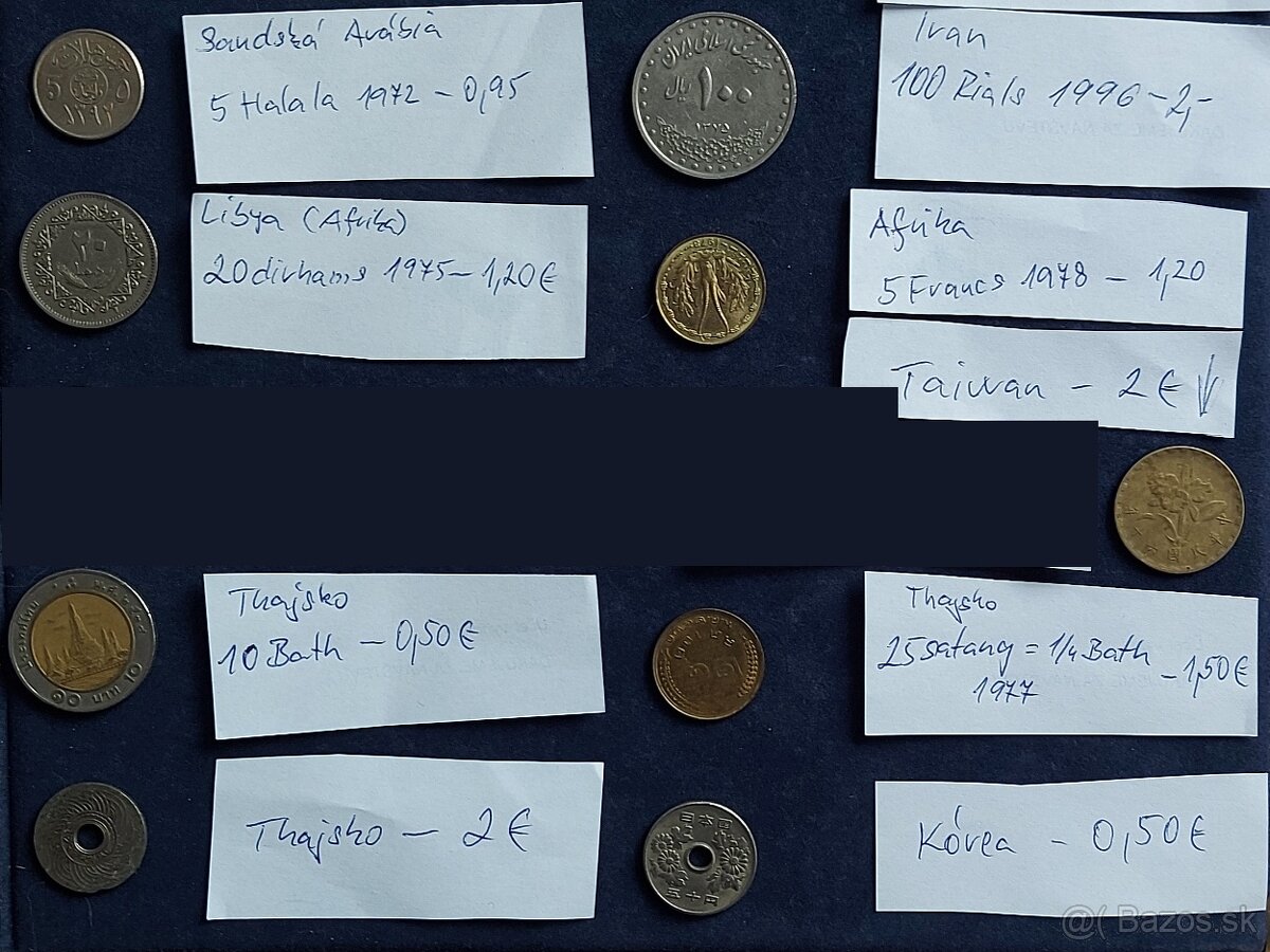 Zbierka mincí - Afrika a Ázia "arabské písmo" - 12