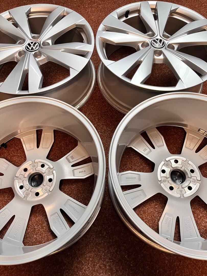 5x112 R19 VW ID3 ID4 originál hliníkové disky - ET 50 - TOP - 12