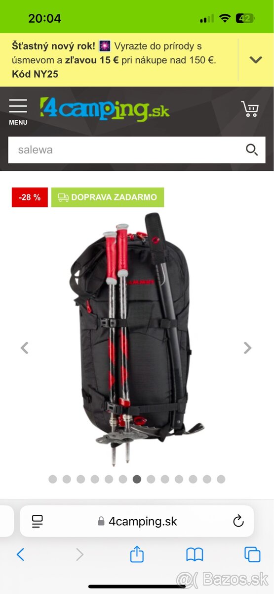 Lavínový batoh Mammut Ride 30 - 12