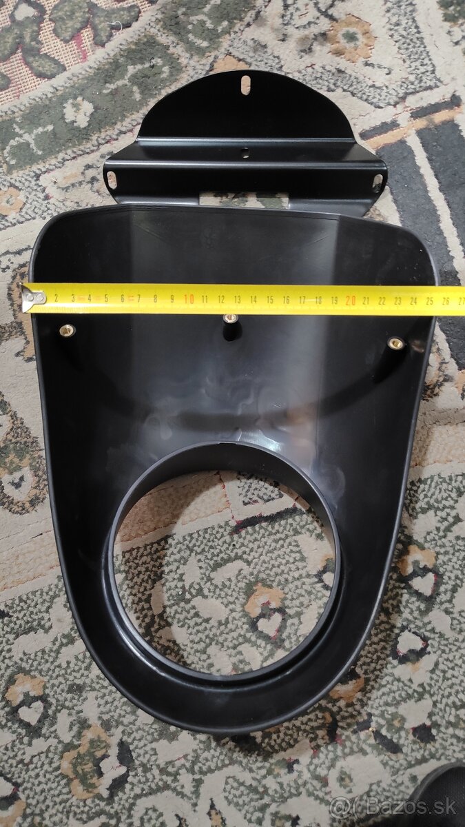 predný štít čierna lesklá a matná nové - 12