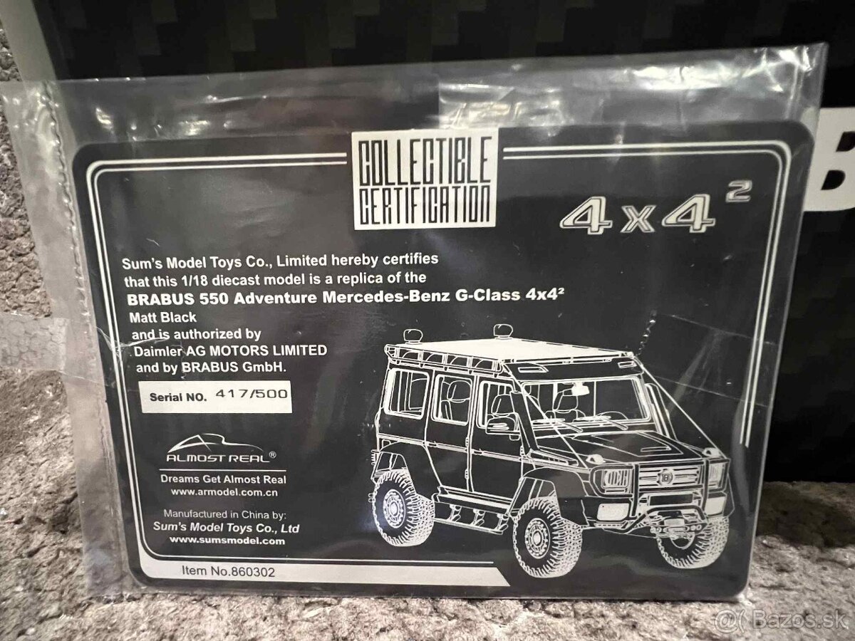 1:18 Mercedes (Almost real) - 12