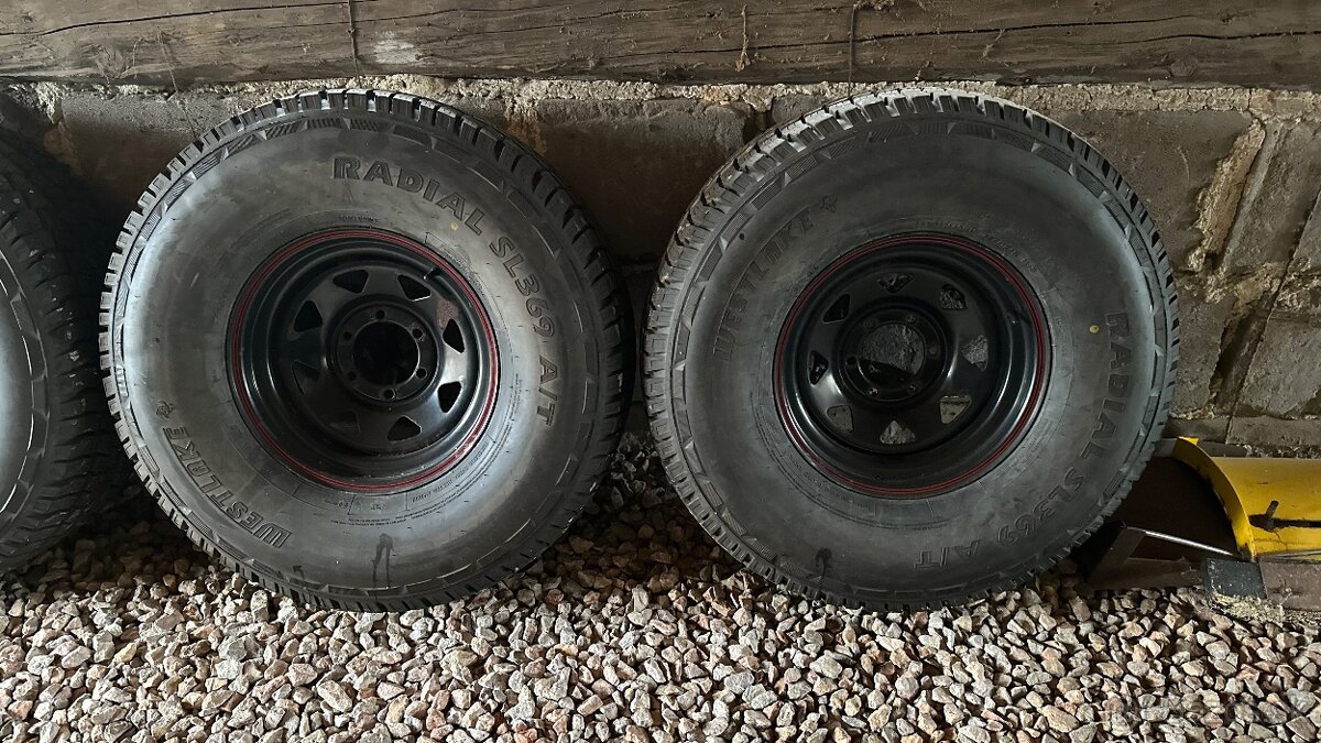 WESTLAKE SL369 315/75 R16 127R AT + Disky 6x139,7 - ET - 12