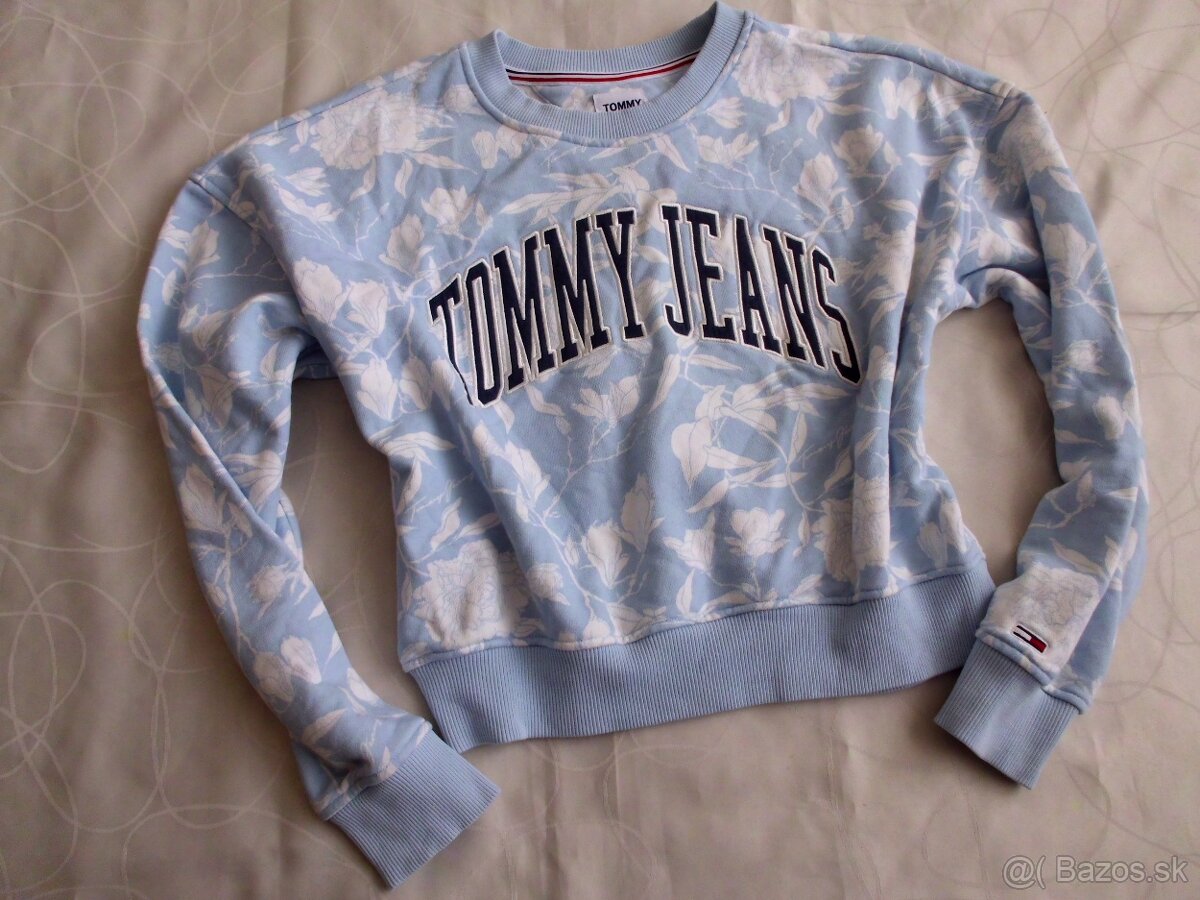 Tommy Hilfiger dámska dievčenská oversize mikina XS-S - 12