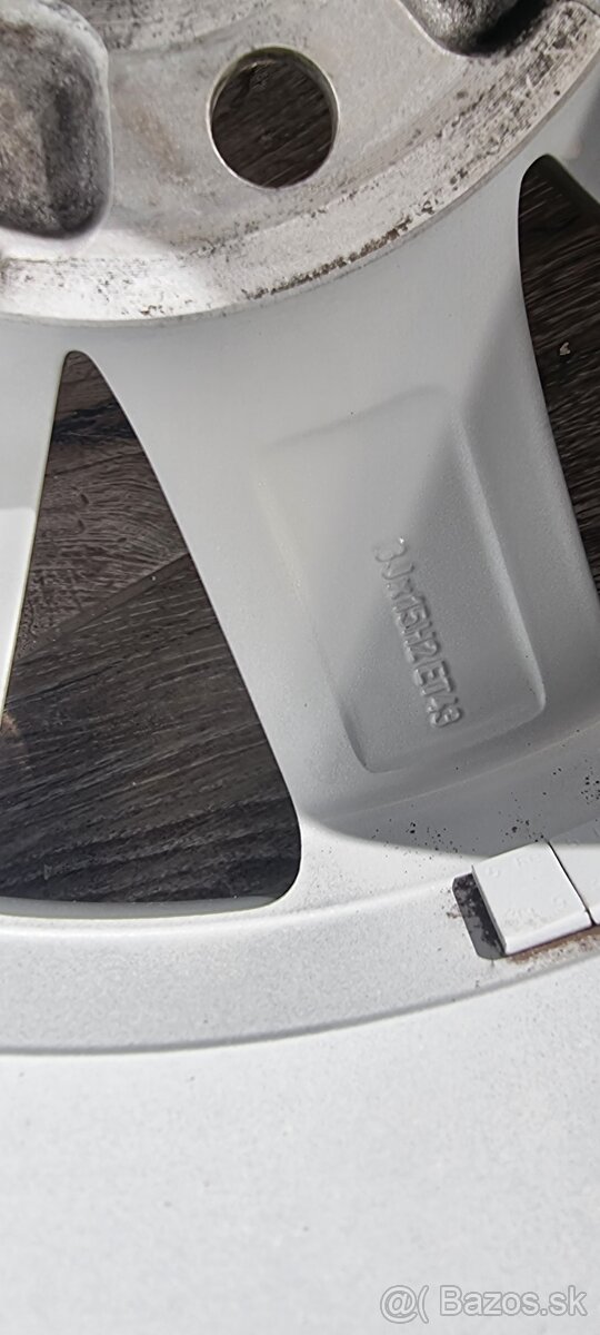 Predám originálne disky VW r15 5x112 /195/65 Continental - 12