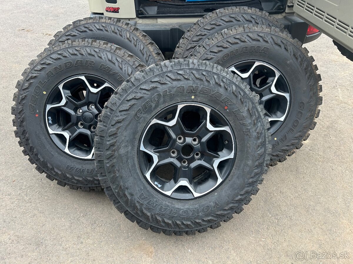 Jeep Wrangler Rubicon disky originální - 12