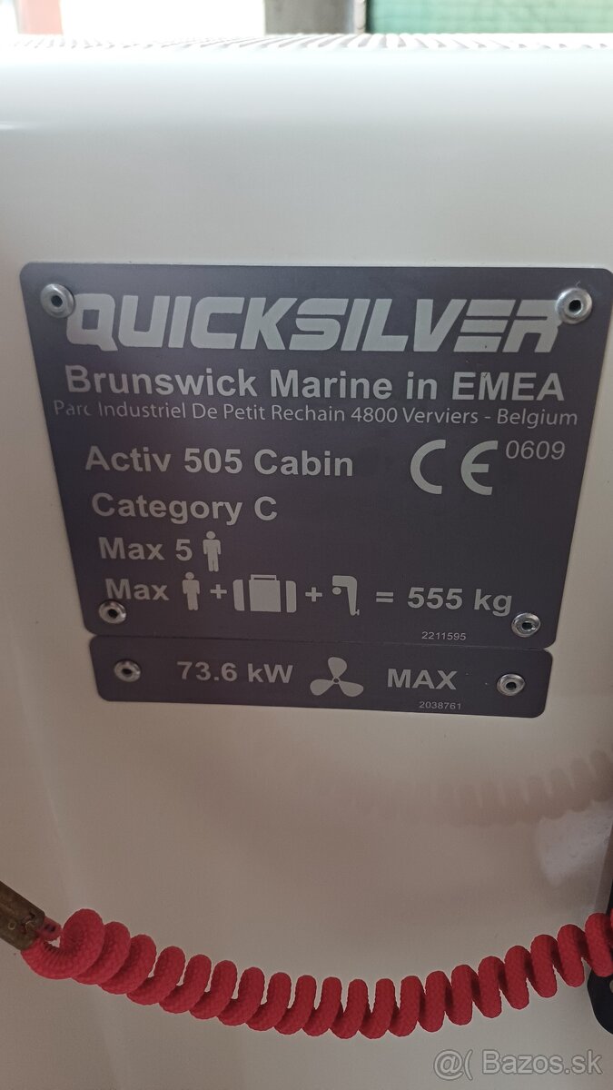 Predam cln Quicksilver cabin 505 activ - 12