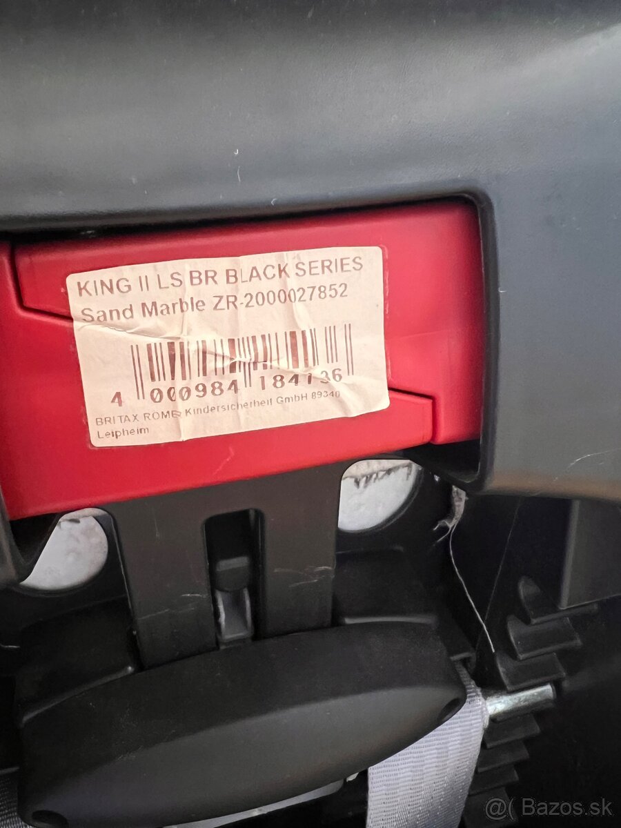 Autosedacka Britax Romer king ll LS - 12
