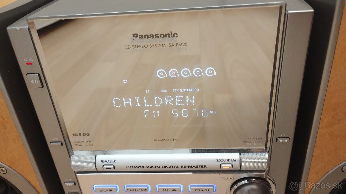 Predám hifi vežu Panasonic SA-PM28 - 12