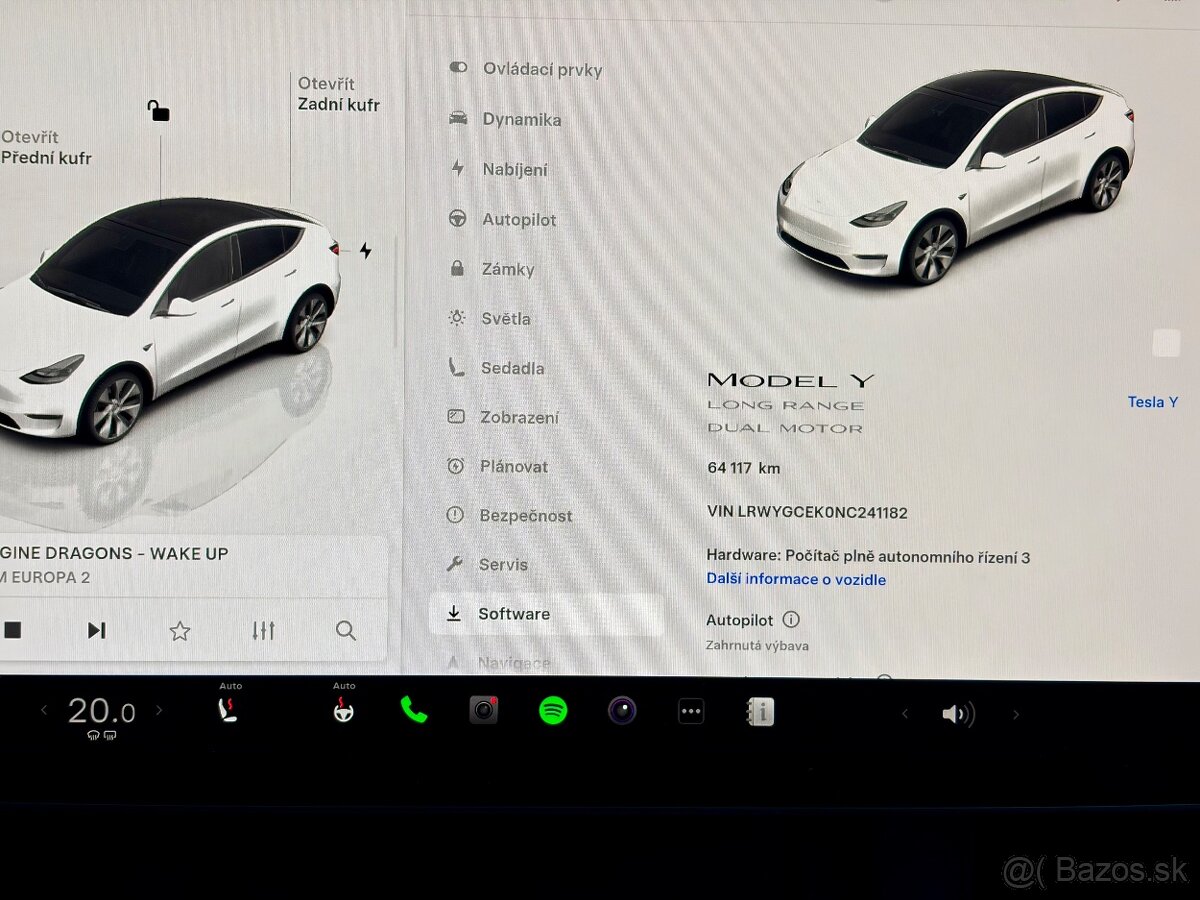 Tesla Model Y Long Range 2022 zimné+letné pneu (odpočet) - 12