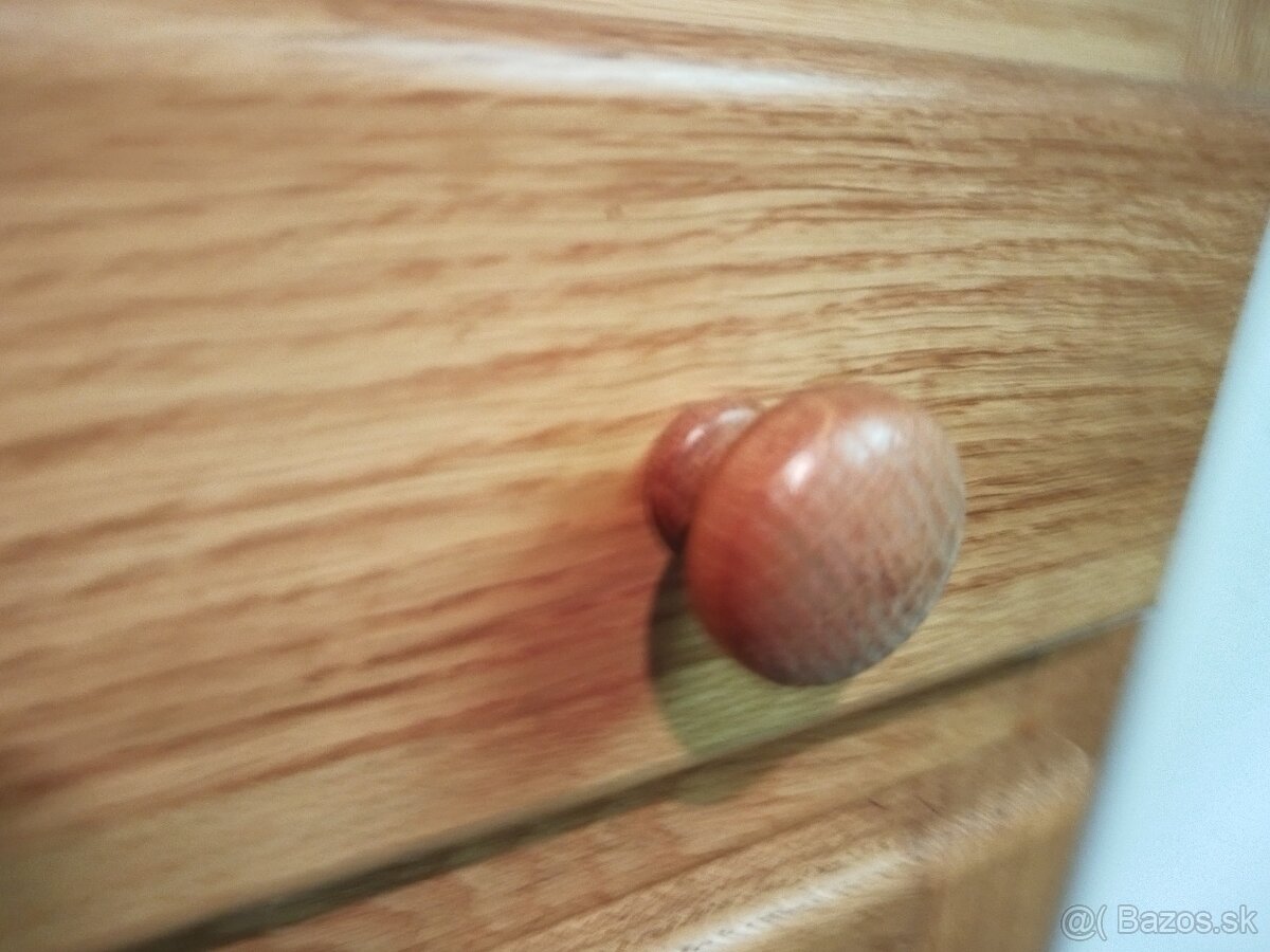 Dubová komoda, holandský nábytok - 12